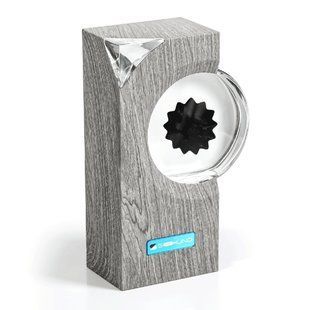 Музична ритмічна декоративна лампа з магнітною рідиною Dancing Ferrofluid SOVENOMUND Grey 100304 фото
