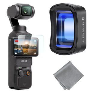 Ширококутний анаморфний об'єктив із ефектом синіх смуг K&F Concept 1.2X для DJI Osmo Pocket 3 (KF01.2700) KF01.2700 фото
