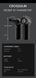 Портативний перезаряджуваний компресор CROSSGUN Air Duster BS380FB Black з насадкою порохотяг для чищення фото-, відеотехніки