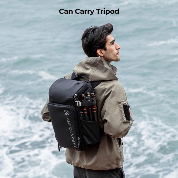 Професійний рюкзак для камери, штатива, ноутбука K&F Concept Alpha Air 25L Nature Wander 01 (чорний) (KF13.128V4)