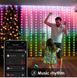Розумна гірлянда-штора світлодіодна RGB 200LED 3*2м з пультом керування 130203 фото 5