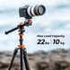 Професійний штатив для камери K&F Concept K234A7+BH-28L із центральною колоною, що обертається на 360&deg; (2м, 10кг) (KF09.087V6)