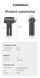 Портативный перезаряжаемый компрессор CROSSGUN Air Duster BS380FA Grey с насадкой пылесос для чистки техники 050215 фото 10