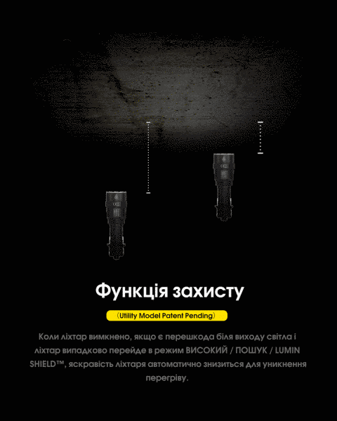 Надпотужний тактичний ліхтар Nitecore TM9K PRO (9900Лм, 510м, 5000мАг, USB Type-C) 010344 фото