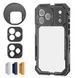 Клітка корпус для iPhone 17 Pro Max NEEWER PA144 Black з адаптером для фільтра 67мм, об&rsquo;єктива 17мм та Т-байонетом