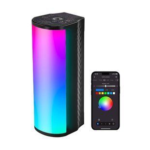 Магнітна портативна ручна лампа для зйомки NEEWER TL97C RGB 4,5Вт 11см 2500-8500К з APP управлінням 10103816 фото