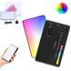 Накамерный свет светодиодная панель видеосвет W140 RGB с регулятором яркости и 20 светоэффектами (2500-9000K, 100508 фото 1