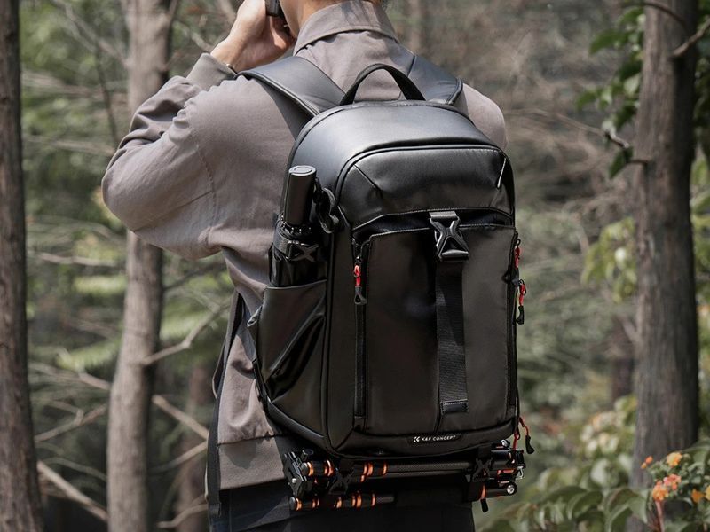 Профессиональный рюкзак для камеры, штатива, ноутбука K&F Concept Nature Wander 25L Black (KF13.211) KF13.211 фото