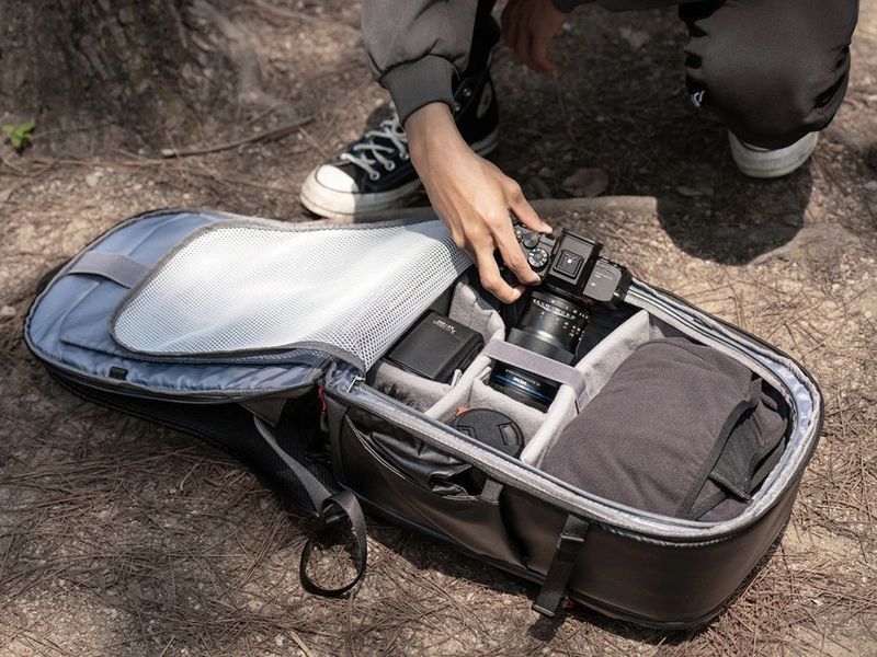 Профессиональный рюкзак для камеры, штатива, ноутбука K&F Concept Nature Wander 25L Black (KF13.211) KF13.211 фото