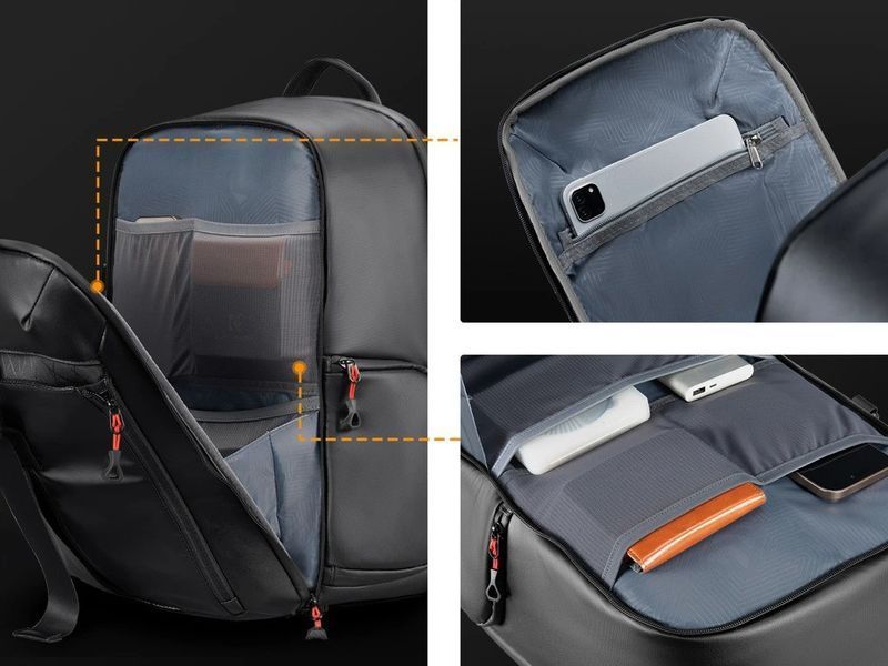 Профессиональный рюкзак для камеры, штатива, ноутбука K&F Concept Nature Wander 25L Black (KF13.211) KF13.211 фото