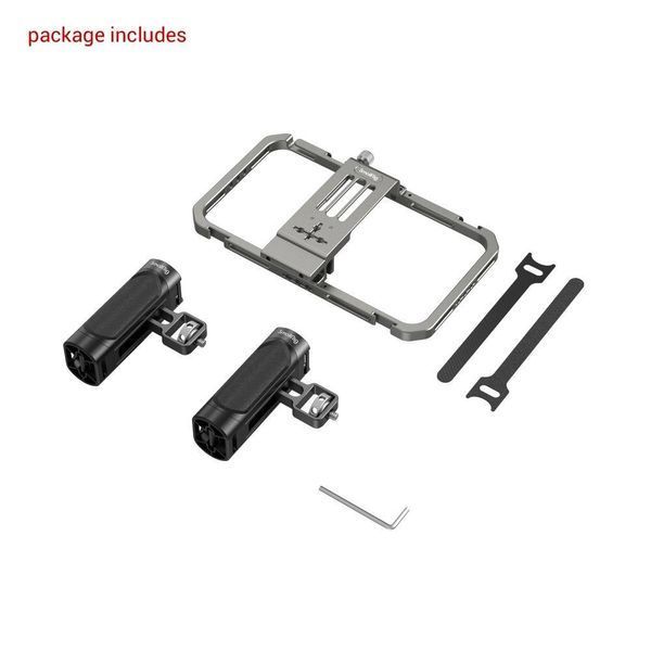 Універсальна клітка для смартфона SmallRig All-in-One Video Kit Basic (2022) 4121 зі складаними ручками 050304 фото