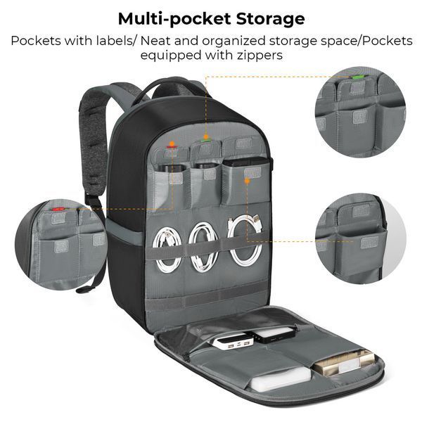 Профессиональный легкий рюкзак для фоткамеры, ноутбука, штатива K&F Concept Beta Backpack 22L Black (KF13.158) KF13.158 фото