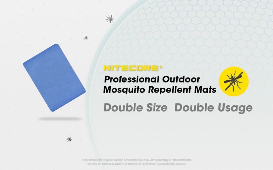 Nitecore MRM10 Пластини для фумігатора від комарів 10штук 010906 фото
