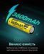Акумулятор літієвий Li-Ion 18650 Nitecore NL1836R 3.6V (3600mAh, USB-C), захищений 010706.1 фото 8