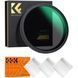 Світлофільтр зі змінною нейтральною щільністю K&F Concept Nano-X ND2-32 (1-5 ступенів) 58мм (KF01.1449V1) KF01.1805V1 фото 1