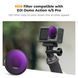 Нейтрально-сірий фільтр K&F Concept ND8 для DJI Osmo Action 5 Pro та Osmo Action 4 (KF01.2875)